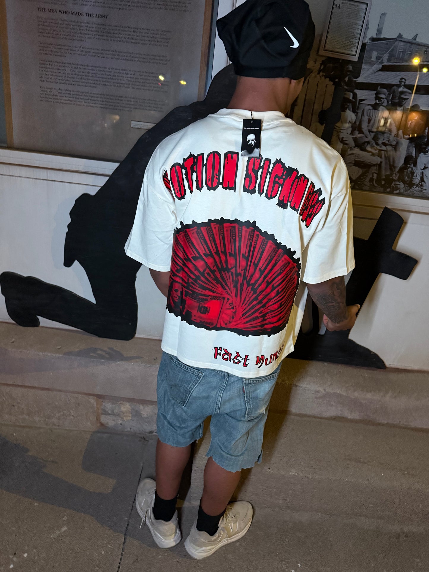 Motion Sickness Tees (CRM x RED)