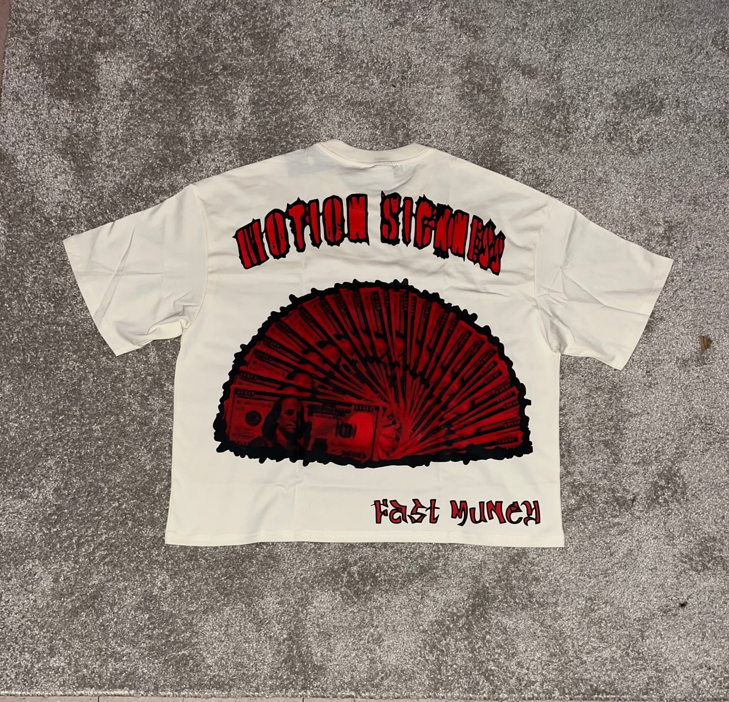 Motion Sickness Tees (CRM x RED)