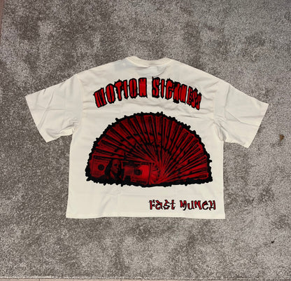 Motion Sickness Tees (CRM x RED)