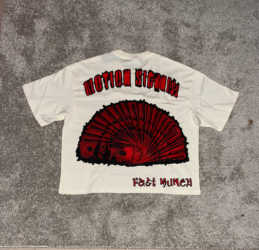 Motion Sickness Tees (CRM x RED)