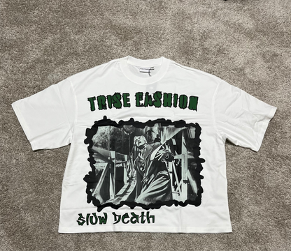 Motion Sickness Tee (WHTxGRN)