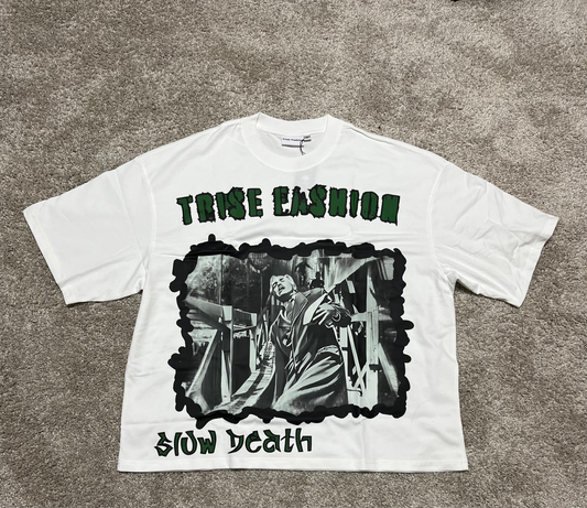 Motion Sickness Tee (WHTxGRN)